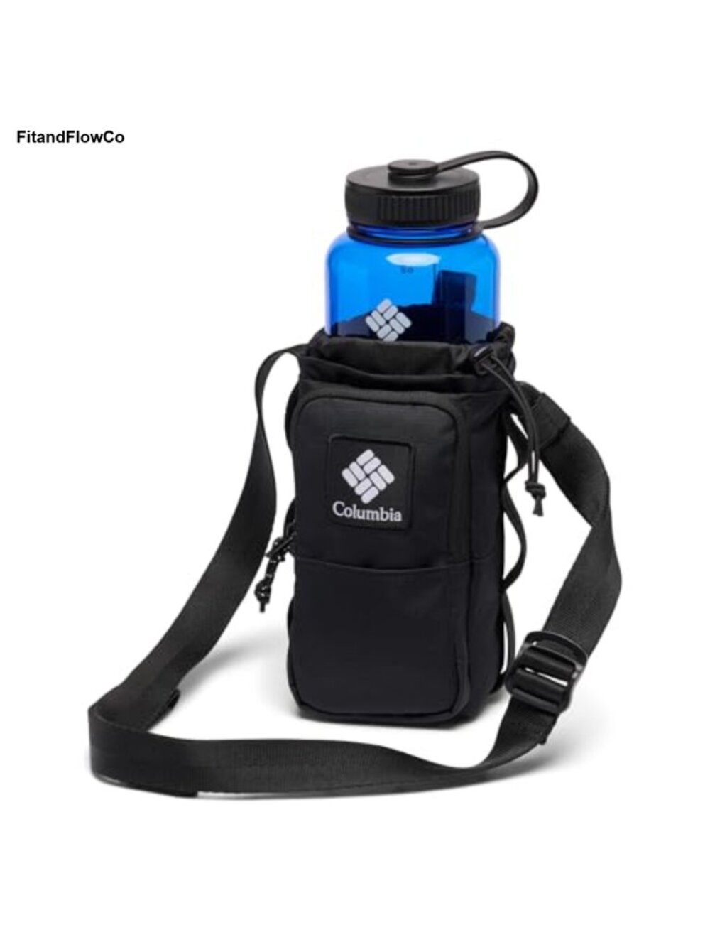 Trail Traveler Water Bottle Sling Adjustable Strap Phone Pocket Camping Hiking